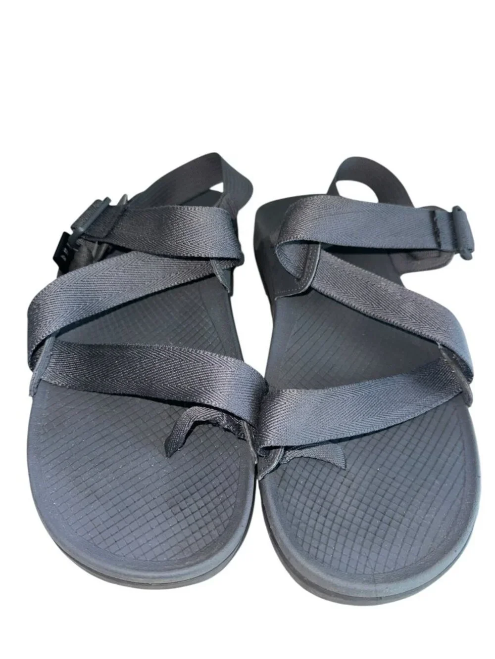 Chaco Sandals Men's Size 12 Grey Lowdown 2 Strappy Outdoors Adventure JCH107849